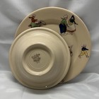 Syracuse Adobeware Children s Hand-painted Set 6  Cereal Bowl 8  Plate 1944-48