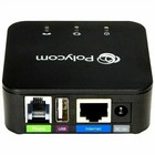 Polycom 2200-49530-001 Usb Voice Adapter - Black white Damagedpackage