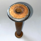 Antique Wooden Industrial Textile Thread Spool Sewing  Spindle   12    High