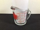 Anchor Hocking Oven Originals Measuring Cup 8 Oz 496 D Handle Made In The Usa