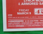 Ronnie James Dio Magica Tour Show Handbill Flyer 2000 San Diego 4th   B Rainbow