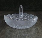 Oneida Crystal Southern Garden Ring Holder Clear   Frosted Floral Wedding Gift 