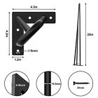 28  Hairpin Table Legs 4pcs Coffee Desk Legs With Rubber Floor Protectors Hea   