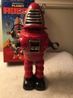 Planet Robot Tin Wind Up Robby The Robot Red Forbidden Planet Space Toy