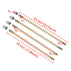 Cylinder Head Bolts Nut Set M7 For 50cc 70cc 90cc 110cc 125cc Horizontal Engine