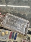 Vintage Valentine s Drug Shop Medicine Bottle Clear Glass Wabash Embossed