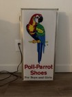 Vintage Poll-parrot Shoes Light Up Sign 26   x12 5   