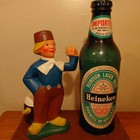 Large 17  Vintage 1970s Heineken Beer Bar Pub Display By Van Munching   Co  Inc 