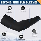 Uv Sun Protection Compression Arm Sleeves For Men Women Cooling Athletic Sleeves