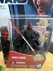Nib Hasbro Star Wars Spinning Lightsaber Earth Maul 3 75in Action Figure