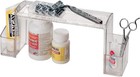 Versatile Clear Bathroom Organizer - High Rise  Durable  12  X 3  X 5 25 
