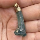 Rare Beautiful Patina Ancient Roman Glass Pendent