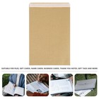 50pcs Storing Envelopes Kraft Invitation Envelopes Portable Envelopes