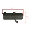Exhaust Muffler   Pipe W  Gasket For Polaris Sportsman 700 2005 2006