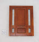 Door -  W  Side Lights- By Bespaq  844nwn  Dollhouse Miniature 1 12 Scale