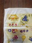 Vintage 1950s Startex Country Fruit Tea Towel