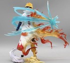 23cm Naruto Anime Action Figure Namikaze Minato Light Up Pvc Figurine Statue