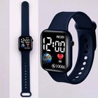 Led Digital Sport Watch Waterproof Wristwatch Men Women Boys Girls Kids Gift