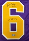 Marcel Dionne Signed Kings Custom Jersey W  Hof 92 Beckett Witness Bas Coa