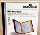 Durable Instaview Expandable Desktop Reference System 10 Panels Asst d 561200
