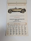 Vintage Linger s Beer Distributor Calendar Of 1920s Cars  - B27