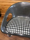 Vtg 1960s Mid Century Modern Cosco Eames Style Childs Chair Booster Seat Brown