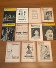Lot Vintage 1950s Broadway Playbills - Gypsy Pal Joey Gigi Music Man - Rare 