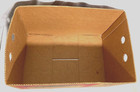 Vntg Budweiser Brewing Co   King Of Beers Cardboard Box - Brown   Red  empty 
