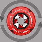 Metal Umbrella Corporation Resident Evil Engine Ignition Start Stop Button Cap