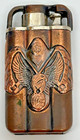 Eagle Lighter Copper Tone Torch Jet Flame Refillable Pocket Eagle Bird Animal