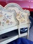 Vintage Widdicomb Painted Bedroom Set W  2 Twin Beds Dresser Free Delivery