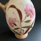 Antique Rh Austrian Hand Painted Pink Bachelor Button Robert Hanke Ewer Vase