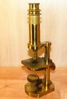 Rare Antique Brass Microscope Schieck In Berlin  No  1401  C  1865