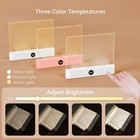 Led Book Light And Night Light 2 In 1  3 Color Temperatures   Stepless Dimmin   
