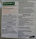 Elanco Sealed Bayer Advantage Ii Flea   Lice Control Small Cats 5-9lbs 2 Doses