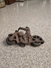 1930s Hubley 4  Cast Iron Policeman Motorcycle