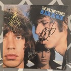 Rolling Stones Signed Lp Black And Blue 1976  5 Members   Original  Vintage  Gre
