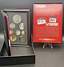 1997 Canada Double Dollar Silver Proof Set Hockey Victory Prestige Case And Coa