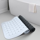 Non Slip Shower Mats For Inside Shower 15 X 27 5 Inch  Tpe Bathtub Mat Non-slip