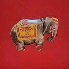 Rare Early Fisher Price Pull Toy  145 Musical Elephant 1948  13  Long