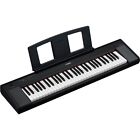 Yamaha Piaggero Np-15 61-key Portable Keyboard With Power Adapter Black