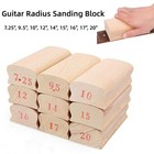 Wooden Guitar Bass Radius Sanding Block Fret Leveling Fingerboard Luthier Tools 