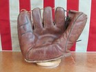 Vintage 1950s Nokona Leather Baseball Glove Dan Hoak Professional Model Lefty