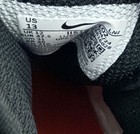 Nike Mens 13 Alpha Menace Strong Football Cleats White university Red Ii5139-102