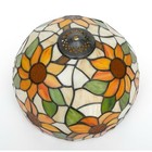 Tiffany Style Lamp Shade  12 Inch Pastoral Sunflower Stained Glass Lamp