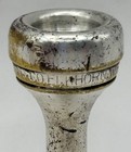 Vintage Brass Instrument Frank Holton Co  Elkhorn  Wis  77 Cornet Mouthpiece