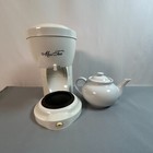 Mrs  Tea Electric Hot Tea Maker Teapot Lid 6 Cup Htm1 Tested Works  By Mr Coffee