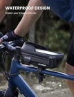 Lamicall Bike Frame Bag Waterproof   Bike Water Bottle Holder