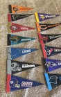Nfl Mini Football Pennant Set Lot Of 24 Vintage Logos Football Man Cave Decor