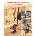 Uimoso Multi-use Bench Top Throatless Metal Shear For Sheets Up To 0 07 In Thick